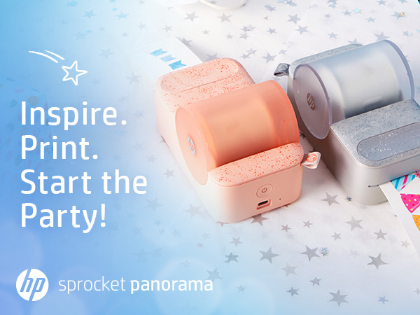 photoプリント Amazon.com: HP Sprocket Panorama Instant Portable Color