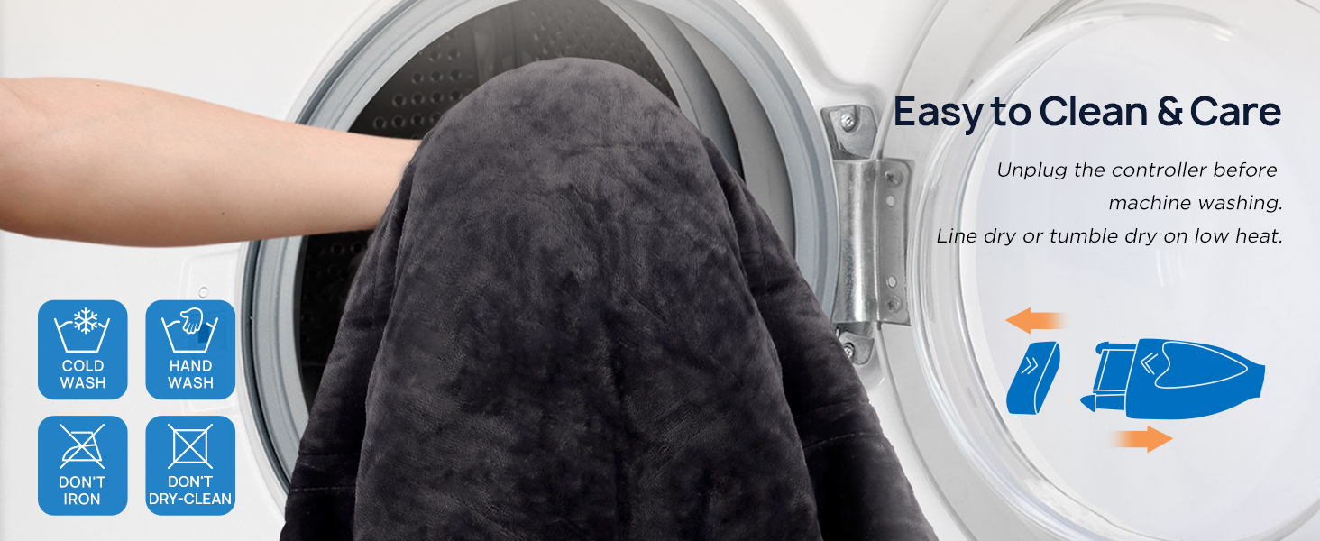 heated blanket throw