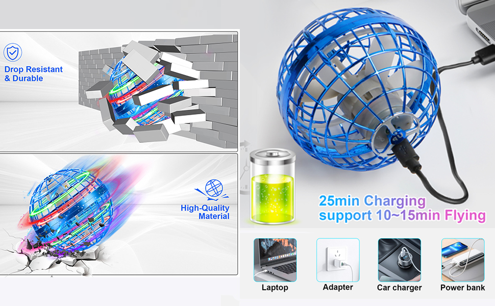 SUPRBIRD Fliegender Ball, Schwebender Ball, Hand Controlled Hover Ball