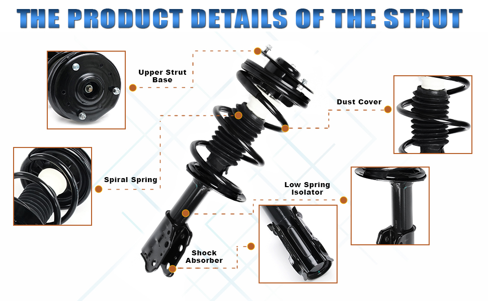 Front Complete Coil Spring Strut