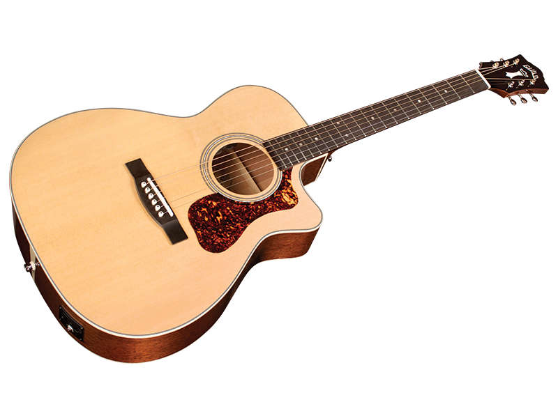 Guild ギルド エレアコ OM-140CE オール単板仕様 Guild OM-140CE Orchestra Acoustic-Electric Guitar - Natural