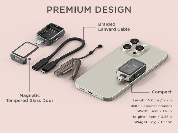 Amazon.com: Satechi M.2 NVMe Mini SSD Enclosure with 10Gbps