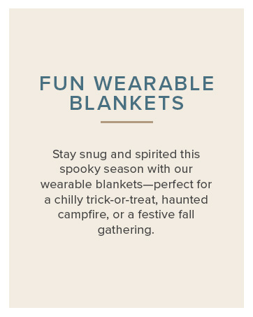 Fun Wearable Blankets