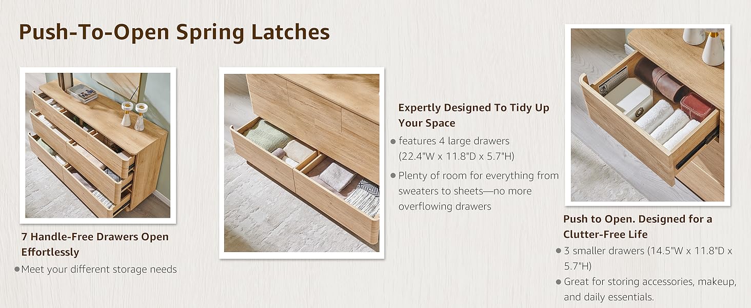 7 Drawer Dresser