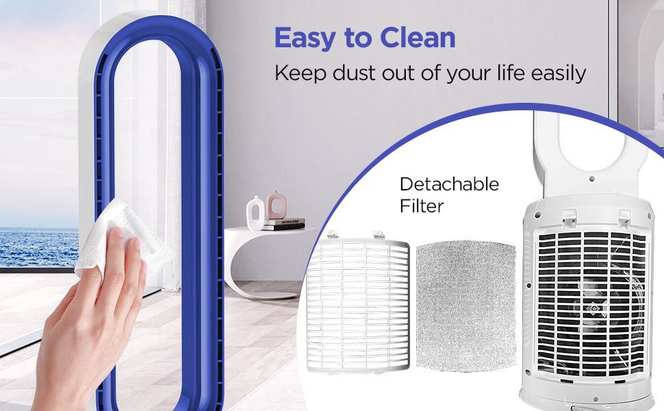 oscillating tower fan