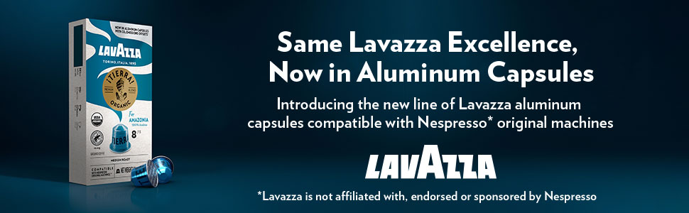 Lavazza TIERRA AMAZONIA Espresso Aluminum Compatible Capsules