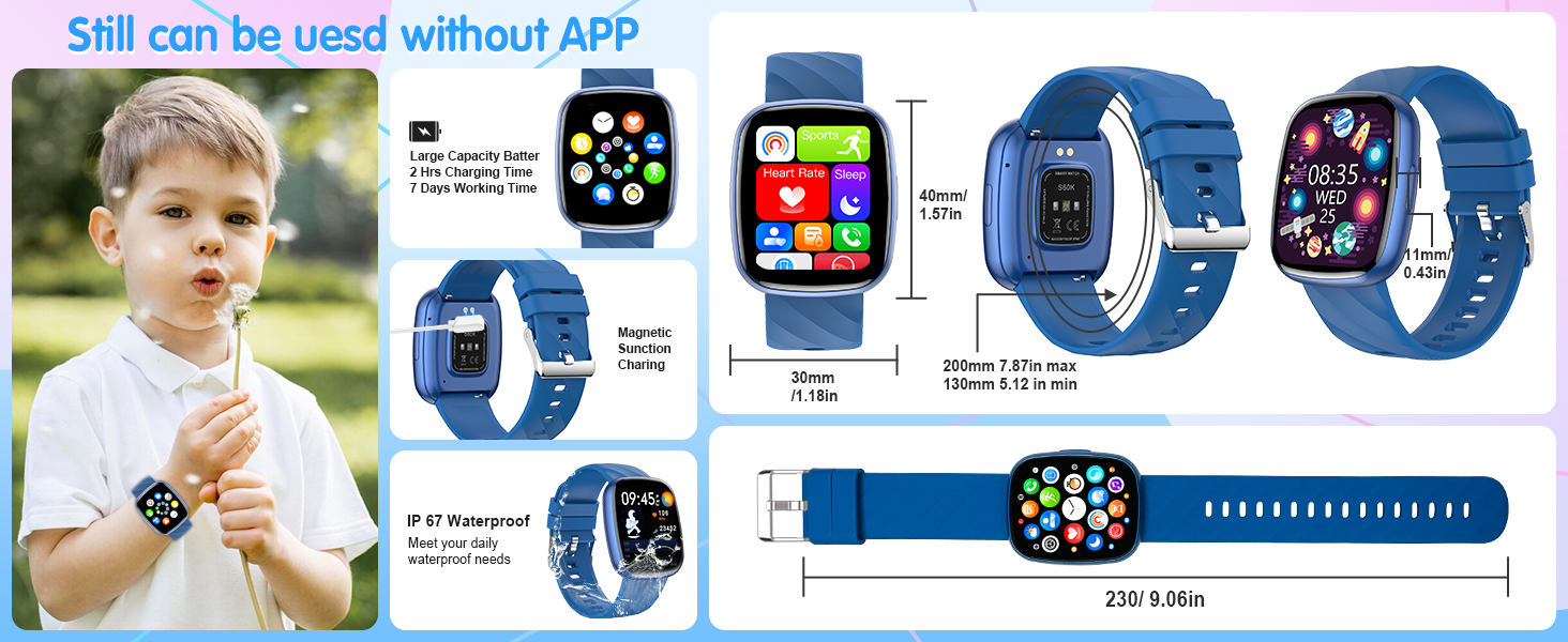 children watches girls