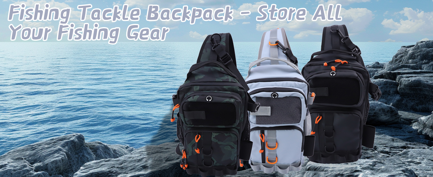 Fishing Backpack Tackle Storage Bag