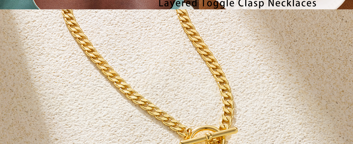 layered gold necklaces for women