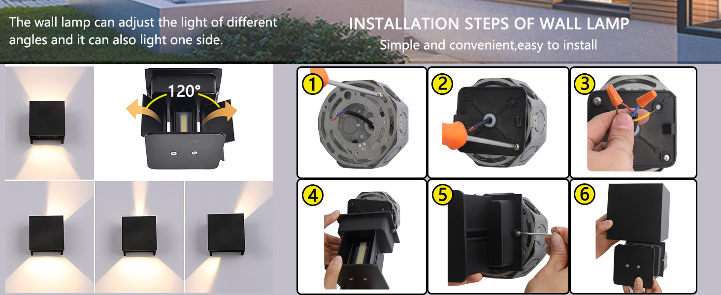 exterior wall light