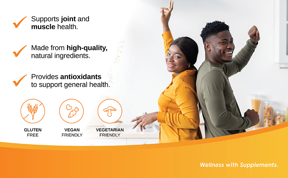 Turmeric Curcumin Plus, support joint and muscle health supplement, immune system health