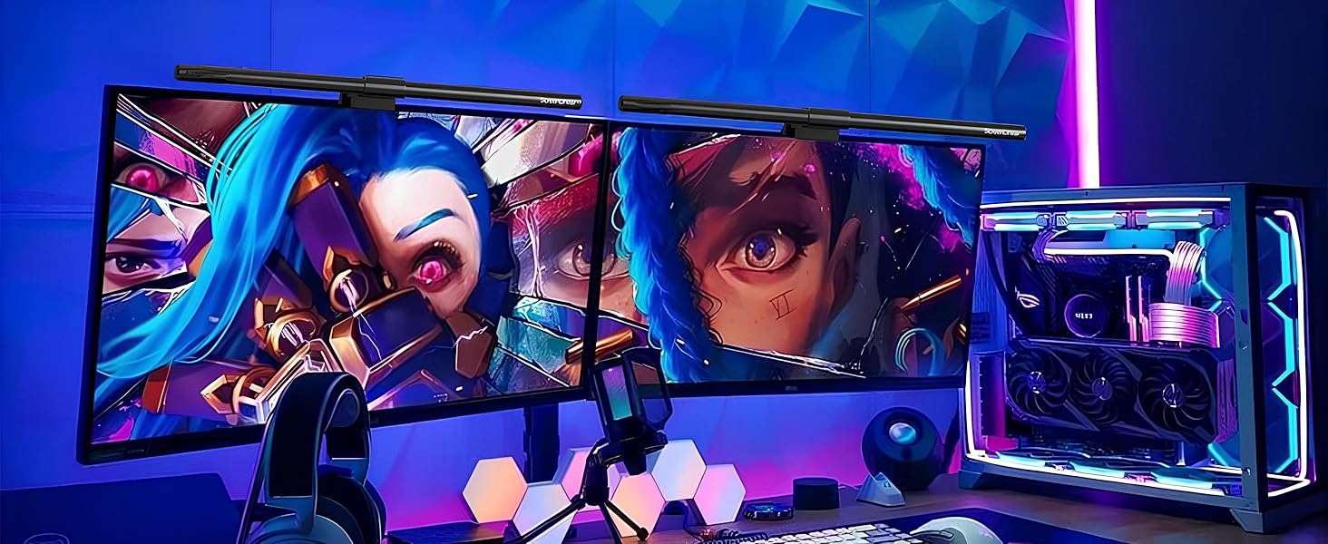 monitor screen light bar for gaming 