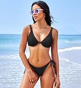 Jolefille Thong Bikini Sets Women Underwire Two Piece Swimsuit Teens Bathing Suit Triangle Bikini...