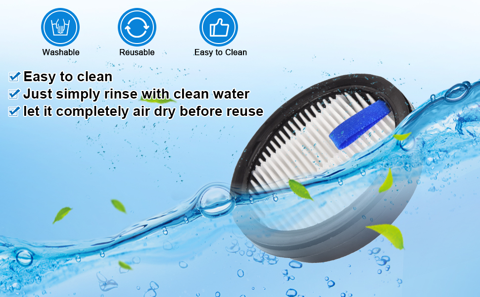 Erinice Filter Replacement for Afoddon A200Pro A200 upright