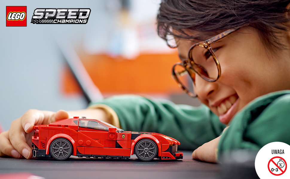 LEGO Speed Champions Ferrari 812 Competizione, Sportowy