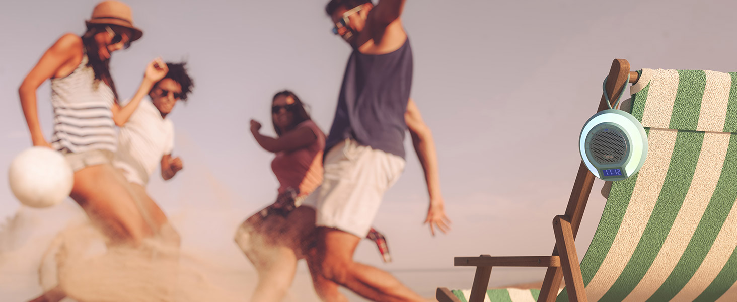 Tribit AquaEase Shower Bluetooth Speaker 13 AquaEase Shower Speaker waterproof pool beach wireless bathroom home water proof best music shower