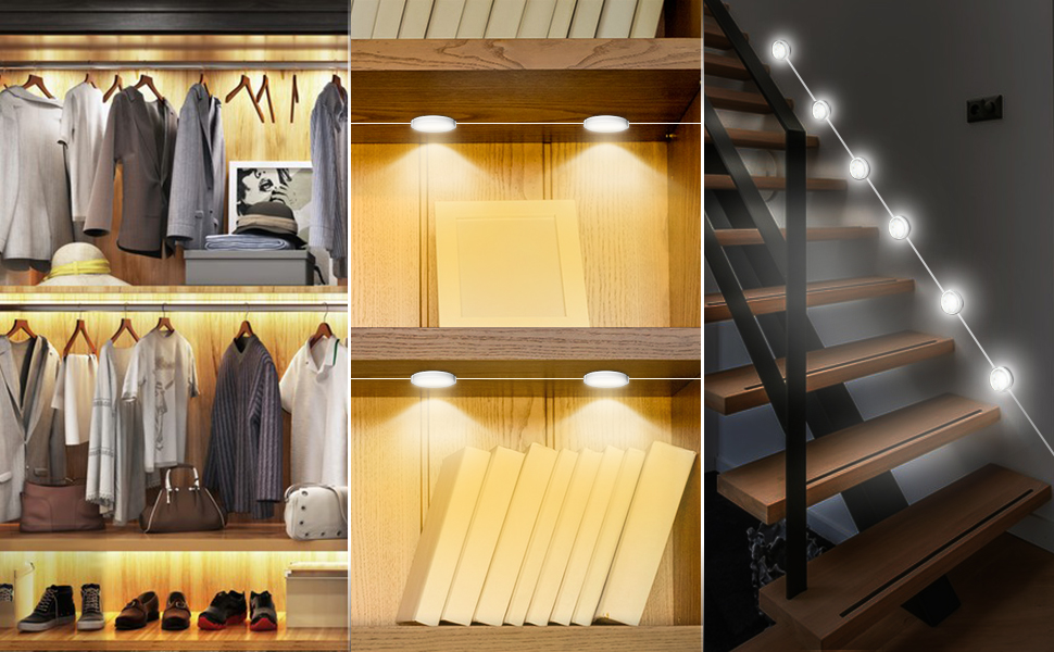 Daymeet Under Kitchen Lights, Dimmable Under Cupboard Kitchen