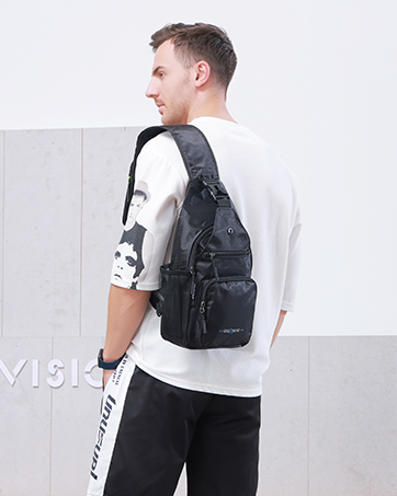 Gisdanchz sling backpack bag sling rucksack one shoulder chest daypack bag-12