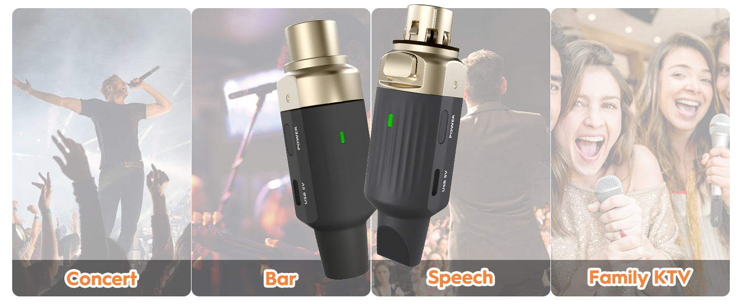 M4 Wireless Audio Receivers Adapters
