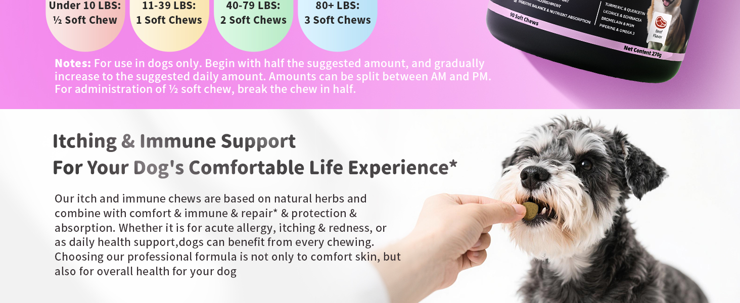 itching & immune support