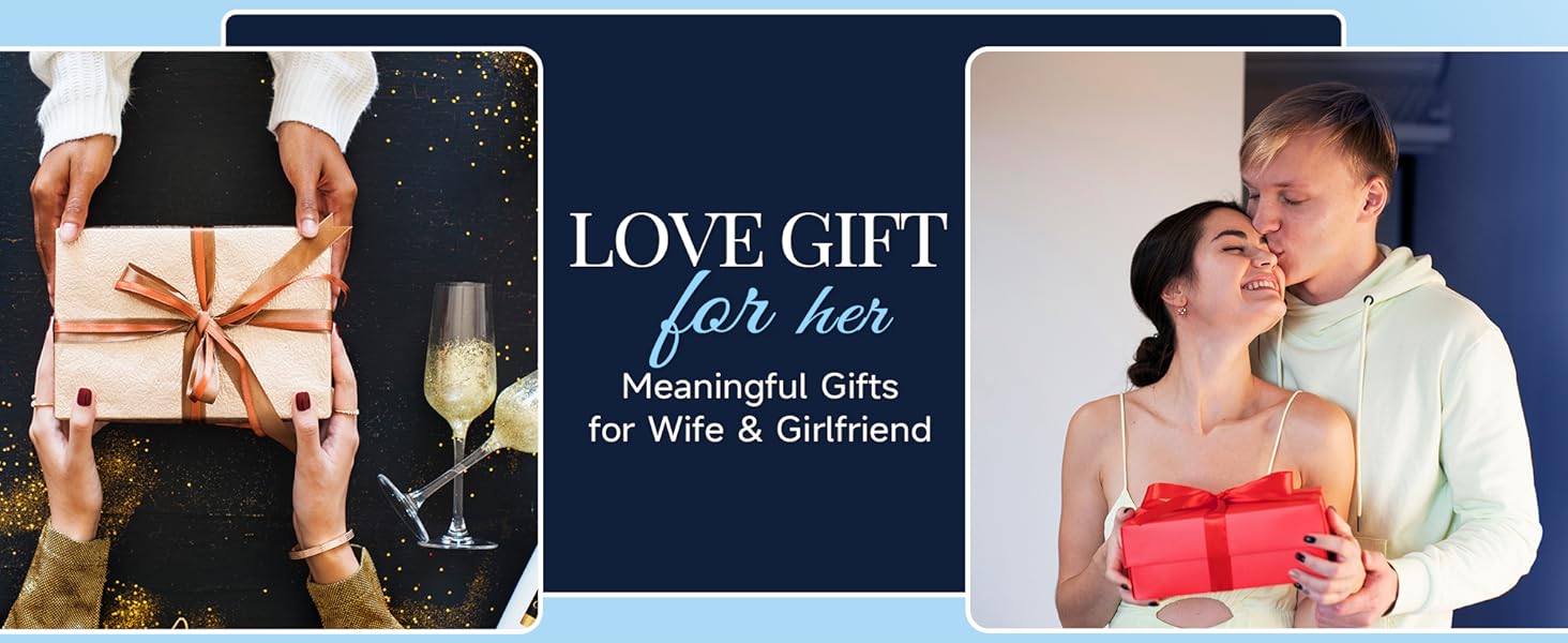 Pretty stunning gift for women for your loved on special day!