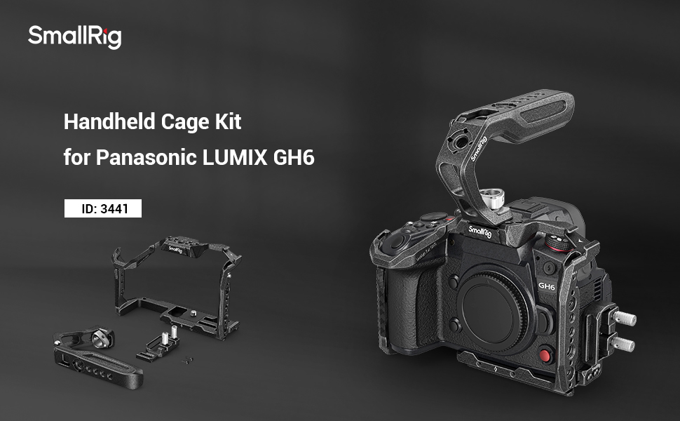 SmallRig GH6 Cage Kit for Panasonic LUMIX GH6 Camera 3441 | eBay