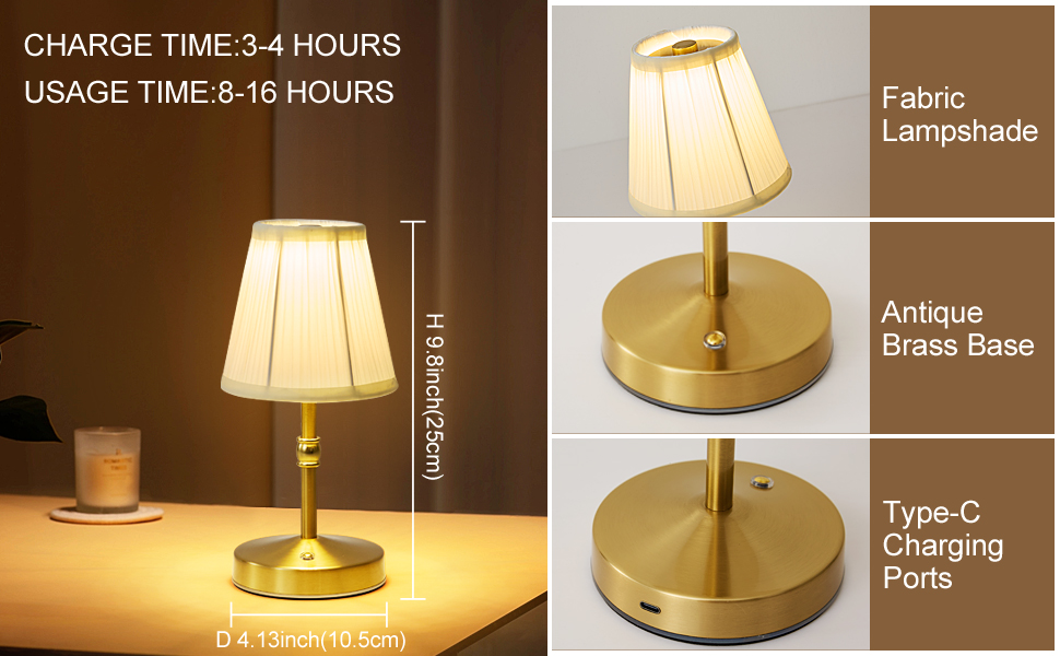 cordless mini lamp