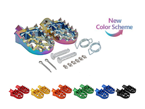 Amazon.com: AnXin Foot Pegs Motorcycle Universal CNC Footpeg