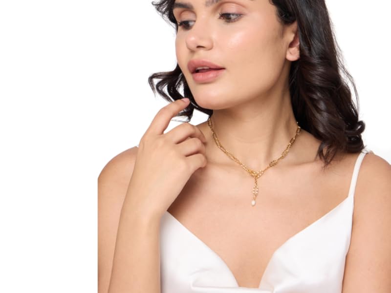 tarnish real gold plated infinity original heart western white aesthetic pearls dainty minimal charm
