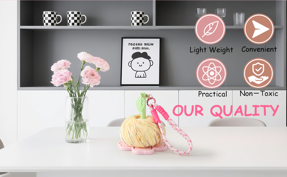 RSRIHE Portable Wrist Yarn Holder