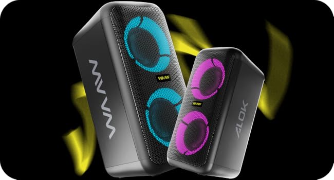 caixa de som bluetooth infinite 200 waaw by alok