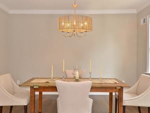 black dining room light fixture