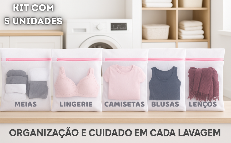 saco 30 x 40 lavar roupa