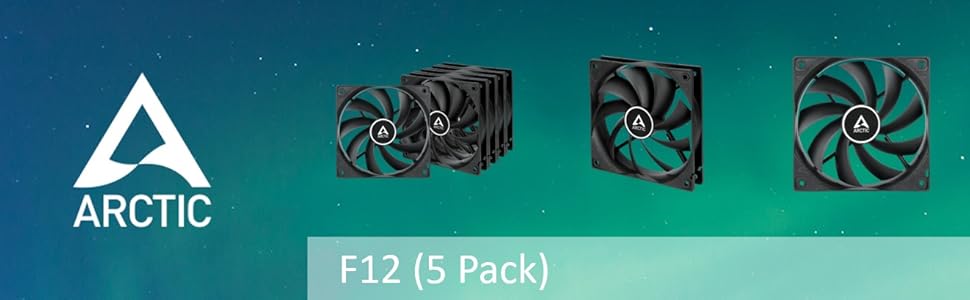 ARCTIC F12, 5 Pack