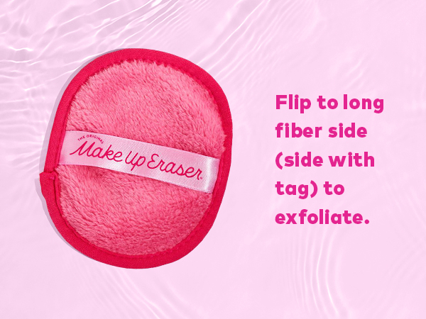 Flip to long fiber side to exfoliate