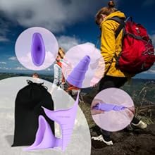 Travel Female Urination Device Reusable Silicone Portable Lady Urinal Pee Funnel Pee Urine Cups