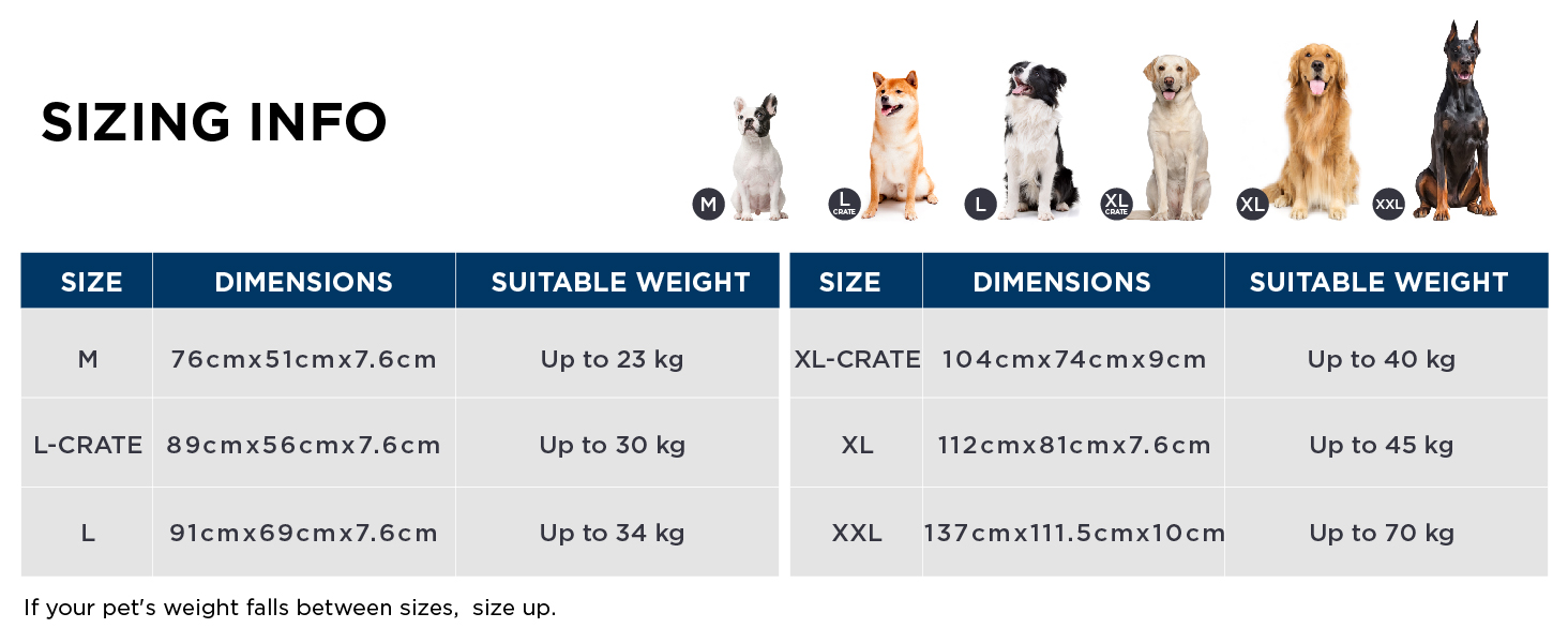 Bedsure Large Dog Bed Washable dog mattress bed