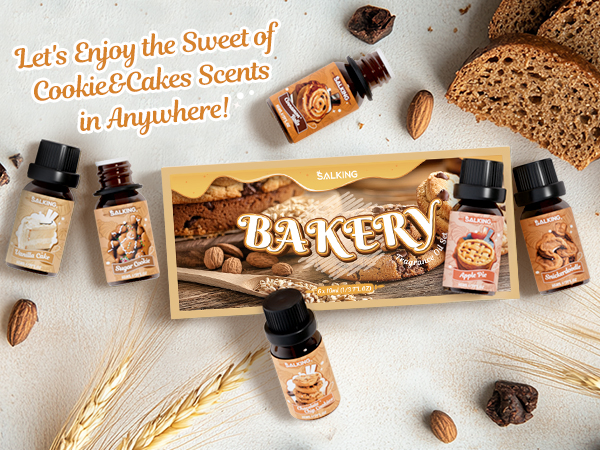 Amazon.com: SALKING Bakery Fragrance Oils, Premium Essential
