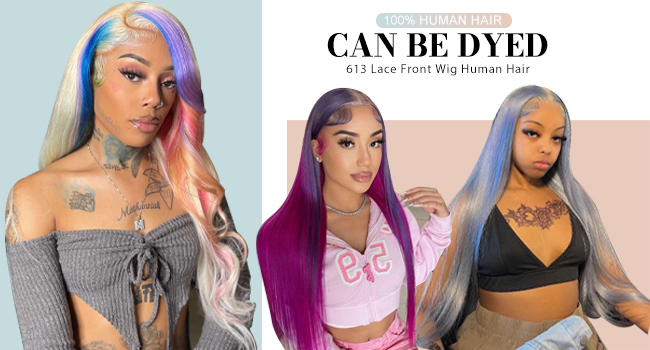 blonde wig human hair 613 wig