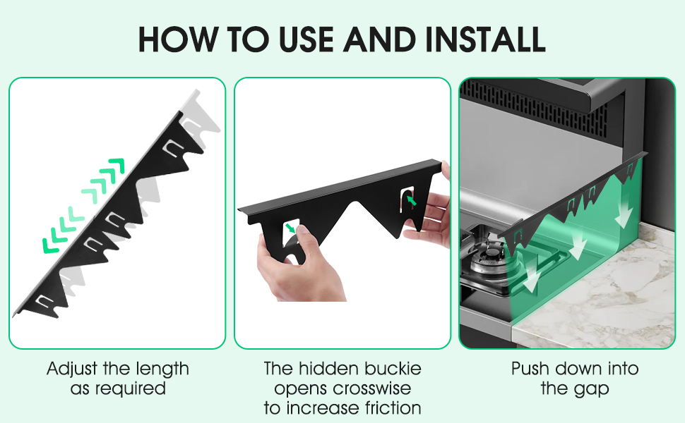 Stove Gap Easy to install