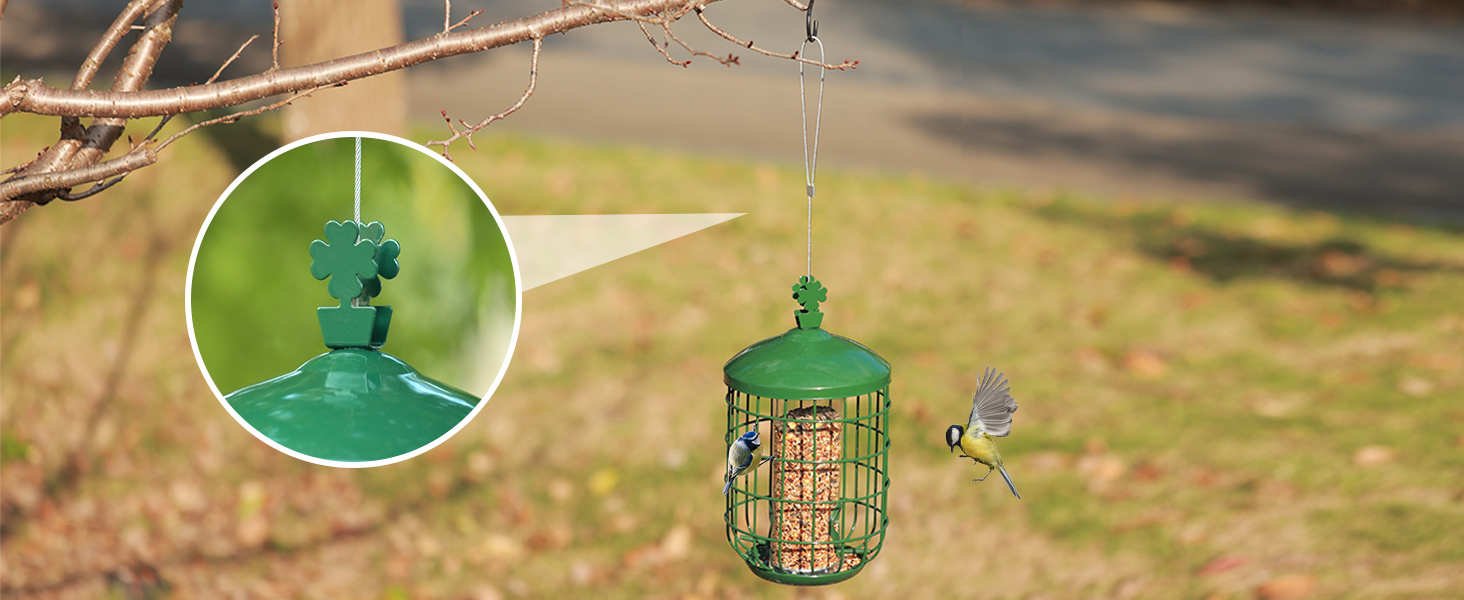 hanging bird feeders
