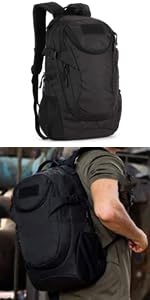 Militär Rucksack Molle Taktische Motorrad Wanderrucksack Outdoor Wasserdicht Trekkingrucksack