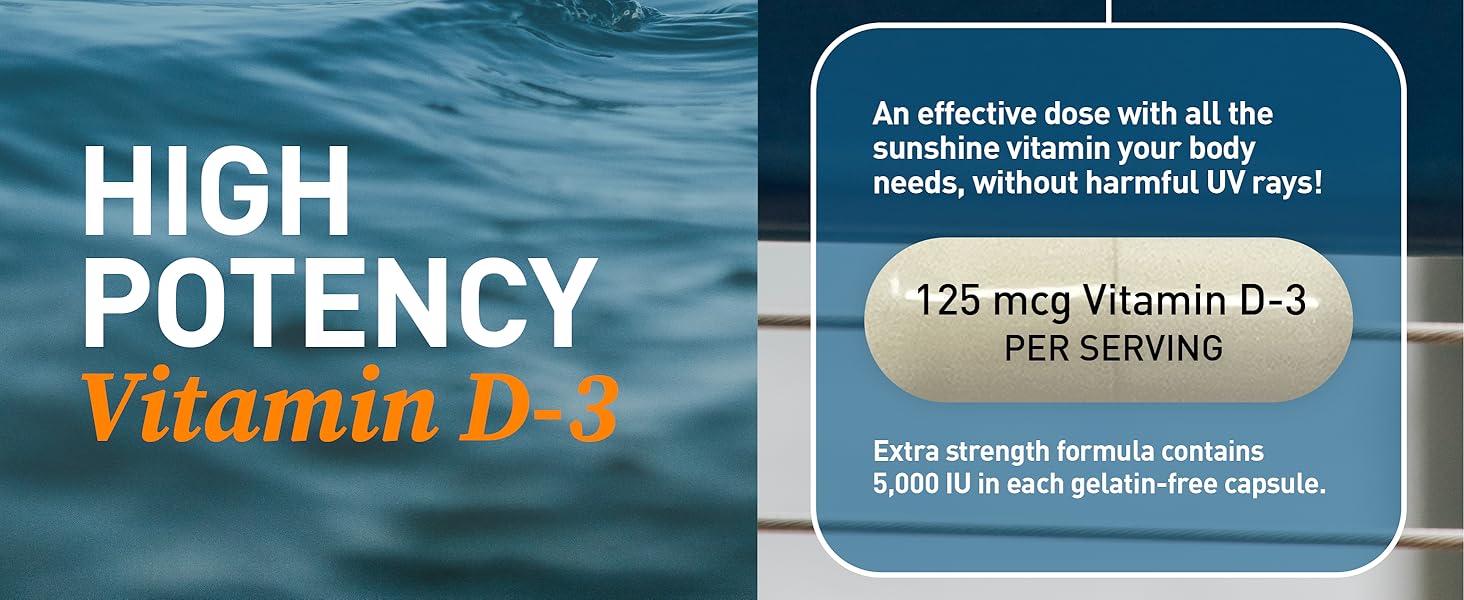 High Potency Vitamin D-3