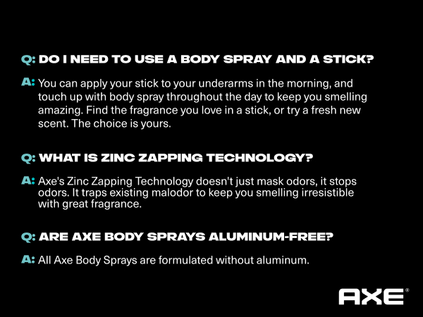 Questions & Answers section in white text against black background.