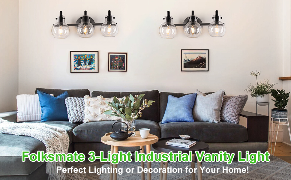 3-Light Wall Light Fixtures