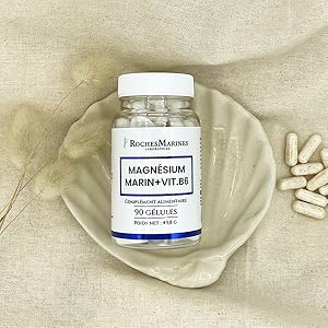 une bouteille de magnésium riche en vitamines