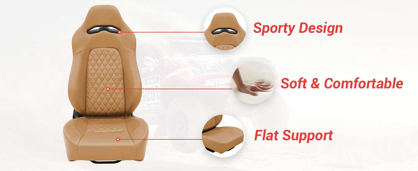 Universal Racing Seats Bucket Seats Adjustable Car Seats