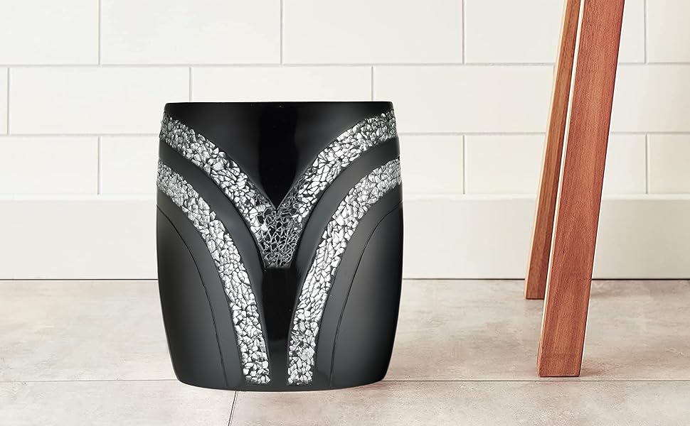 Popular Bath Sinatra Modern Bath Waste Basket Modern