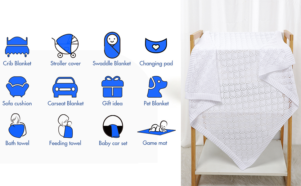 baby receiving blankets