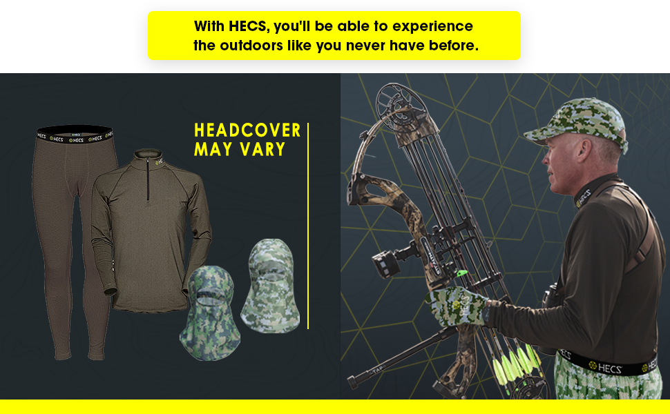 HECS Hunting 3Piece HECStyle High Performance Base Layer